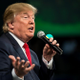 Republican presidential candidate Donald Trump speaks to the crowd at a town hall meeting Dec. 12, 2015, in Aiken, S.C.
Sean Rayford/Getty Images